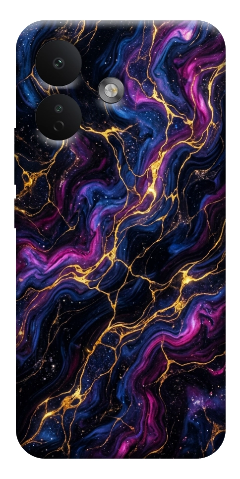 Чехол Purple space marble для Xiaomi Redmi Note 17 Pro