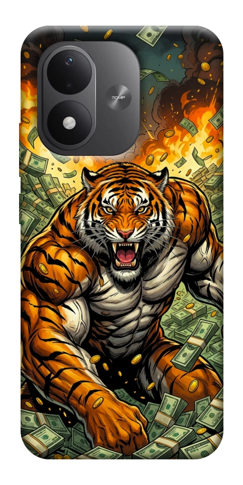 Чехол Money tiger для Xiaomi Redmi Note 17