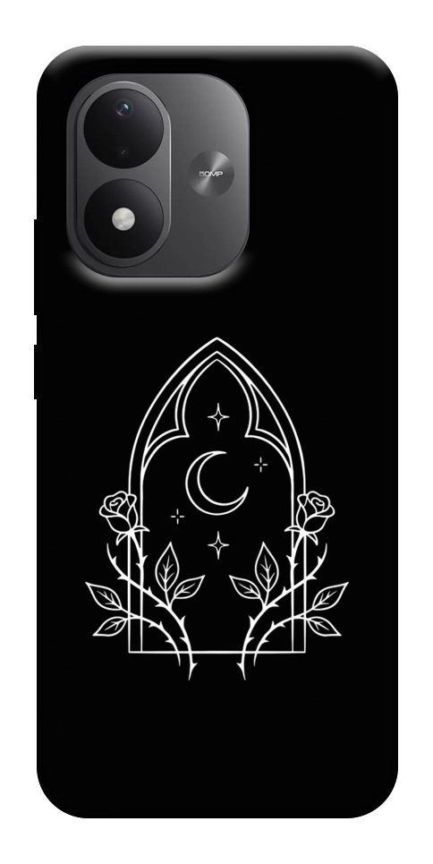 Чехол Gothic roses для Xiaomi Redmi Note 17