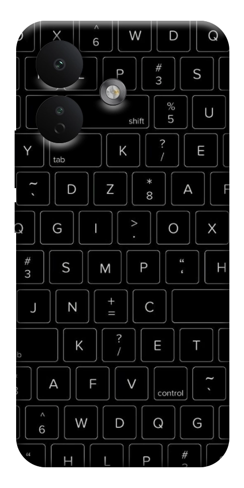 Чехол Keyboard для Xiaomi Redmi Note 17 Pro