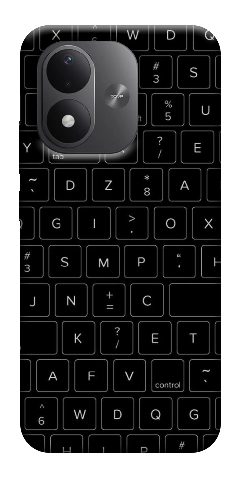 Чехол Keyboard для Xiaomi Redmi Note 17