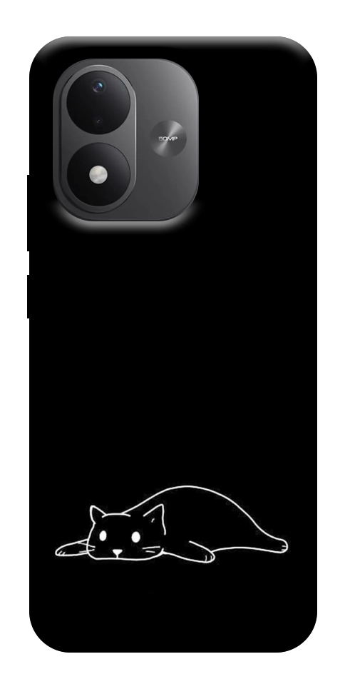 Чехол Lazy cat для Xiaomi Redmi Note 17