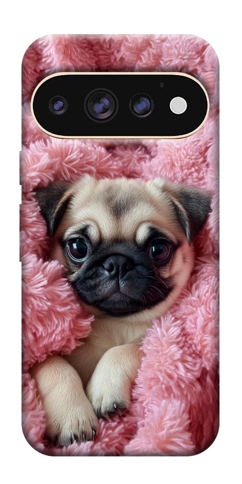Чехол Мопс в нежностях для Google Pixel 11 Pro XL