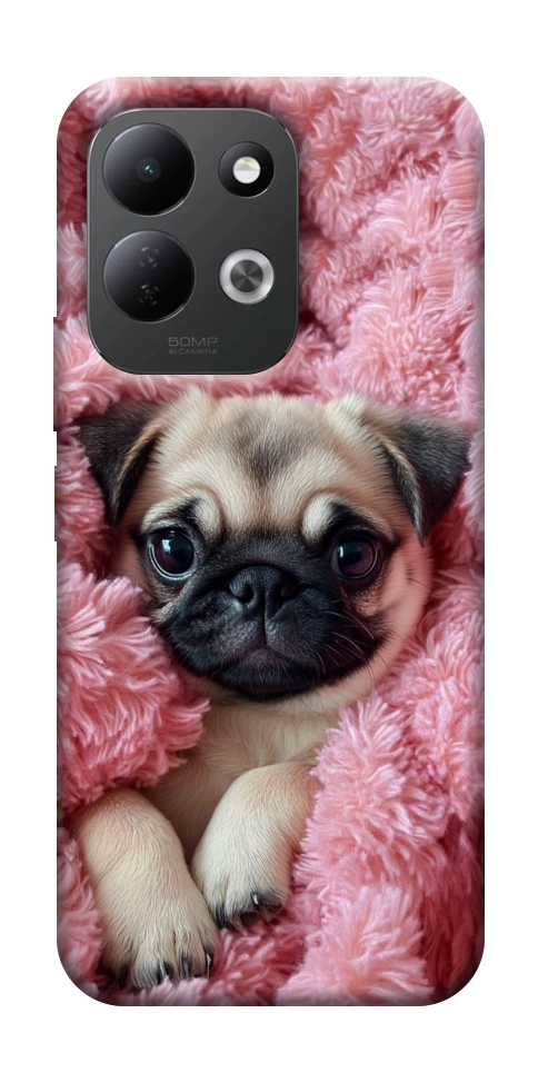 Чохол Мопс у ніжностях для Xiaomi Redmi 17