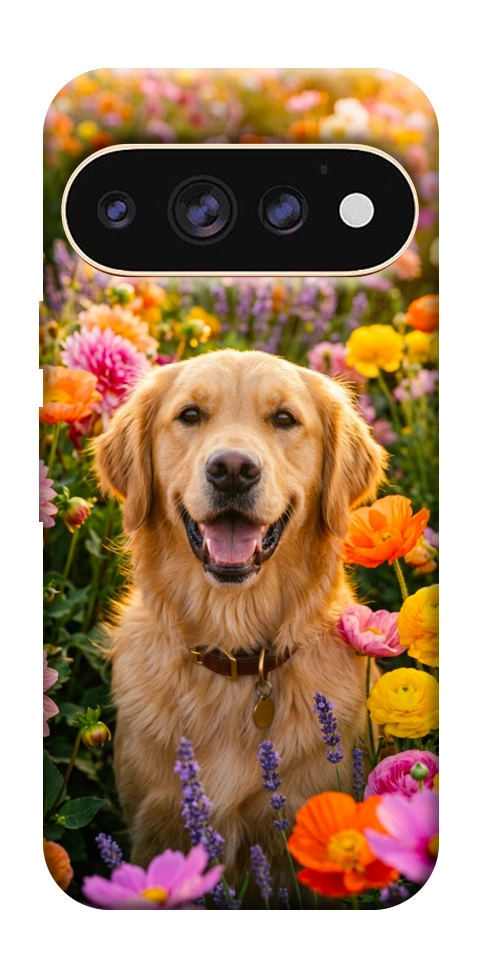Чехол Flowery labrador для Google Pixel 11 Pro XL