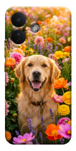 Чехол Flowery labrador для Xiaomi Redmi Note 17 Pro