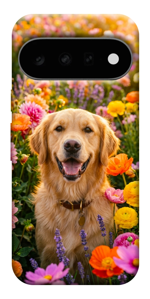 Чехол Flowery labrador для Google Pixel 11