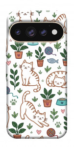 Чехол Cats pattern для Google Pixel 11 Pro XL