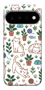 Чехол Cats pattern для Google Pixel 11