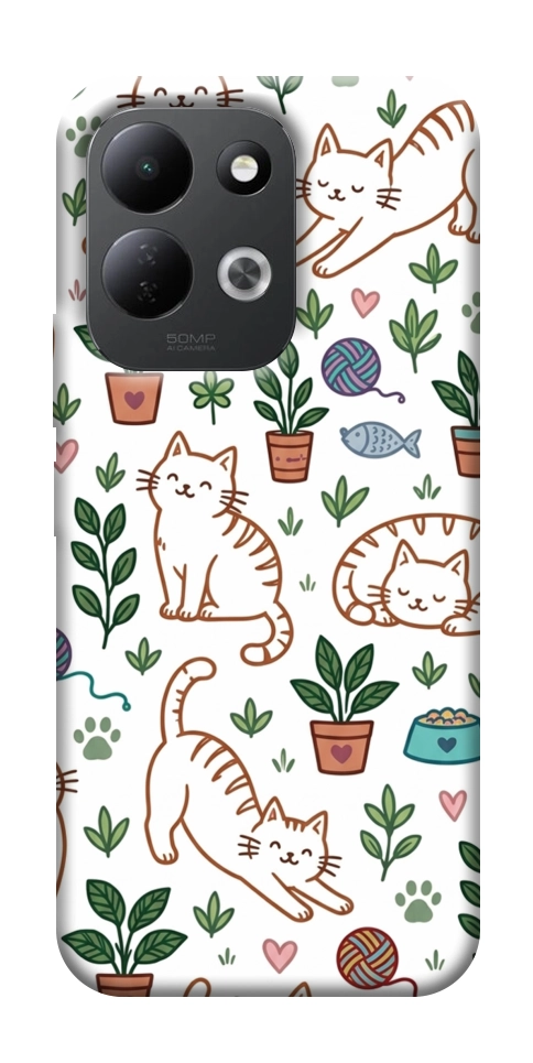 Чохол Cats pattern для Xiaomi Redmi 17