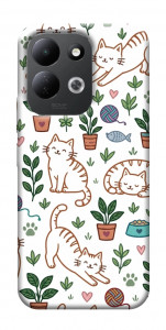 Чохол Cats pattern для Xiaomi Redmi 17