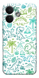 Чехол Dino pattern для Xiaomi Redmi Note 17 Pro