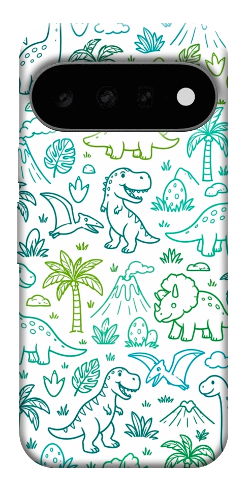 Чохол Dino pattern для Google Pixel 11 Pro