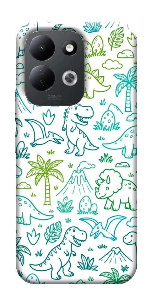 Чохол Dino pattern для Xiaomi Redmi 17