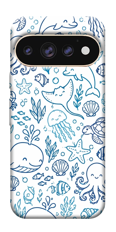 Чехол Sea pattern для Google Pixel 11 Pro XL