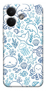 Чехол Sea pattern для Xiaomi Redmi Note 17 Pro