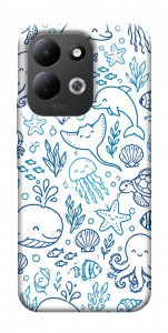 Чохол Sea pattern для Xiaomi Redmi 17