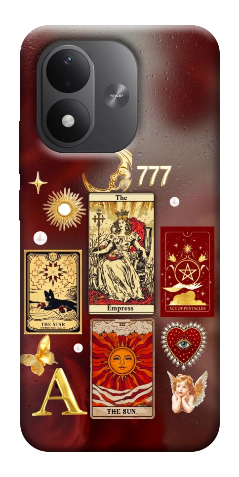 Чехол Red aethtetic для Xiaomi Redmi Note 17