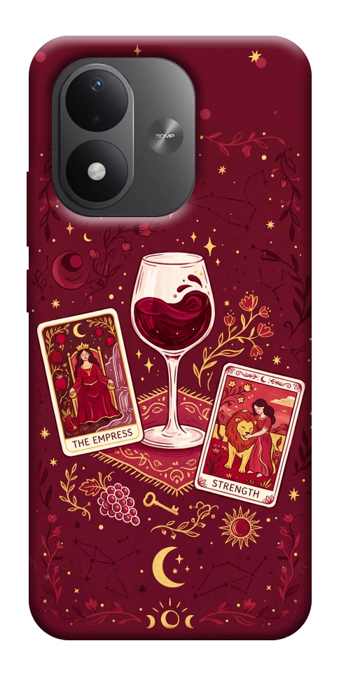Чехол Wine card для Xiaomi Redmi Note 17