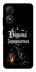 Чехол Відьма заряджається для ZTE Blade A34 4G