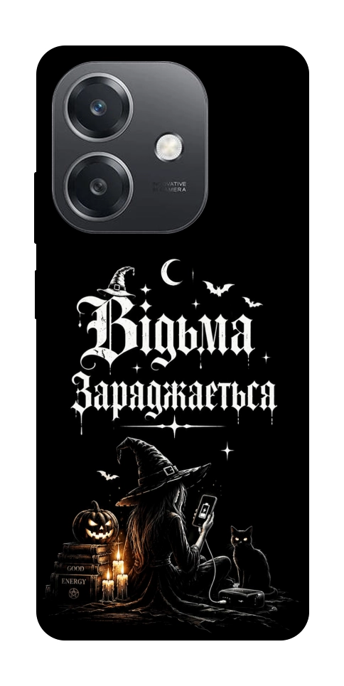 Чехол Відьма заряджається для Oppo A3 4G