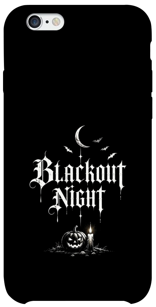 Чехол Blackout night для iPhone 6