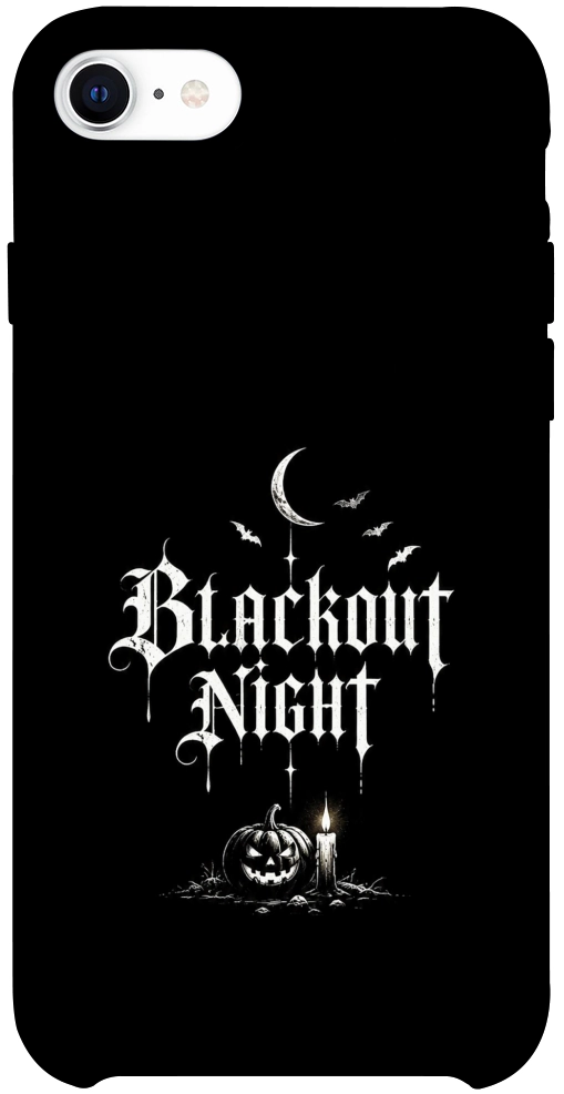 Чехол Blackout night для iPhone SE (2020)