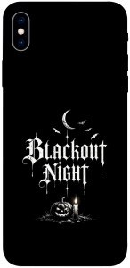 Чохол Blackout night для iPhone XS Max