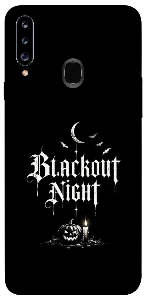 Чехол Blackout night для Galaxy A20s (2019)