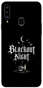 Чехол Blackout night для Galaxy A20s (2019)