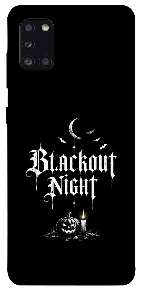 Чехол Blackout night для Galaxy A31 (2020)