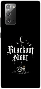 Чохол Blackout night для Galaxy Note 20