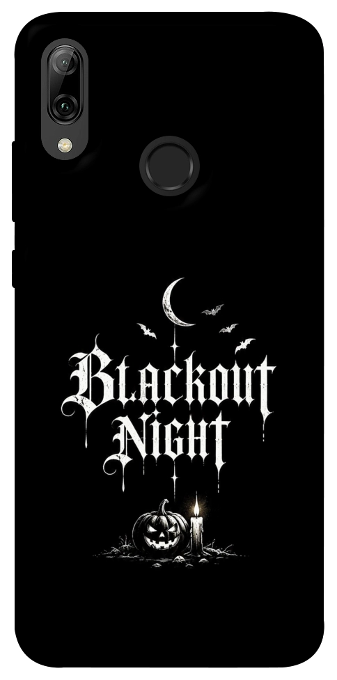Чехол Blackout night для Huawei P Smart (2019)