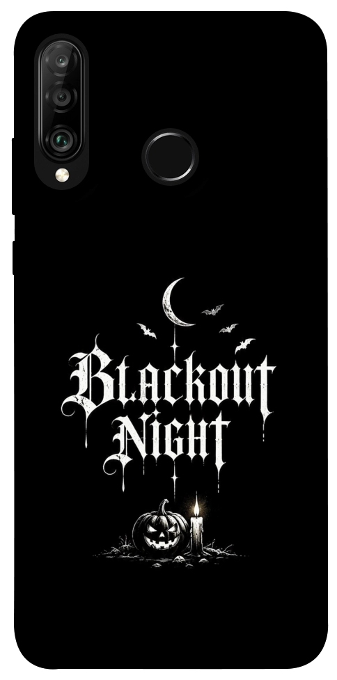 Чехол Blackout night для Huawei P30 Lite