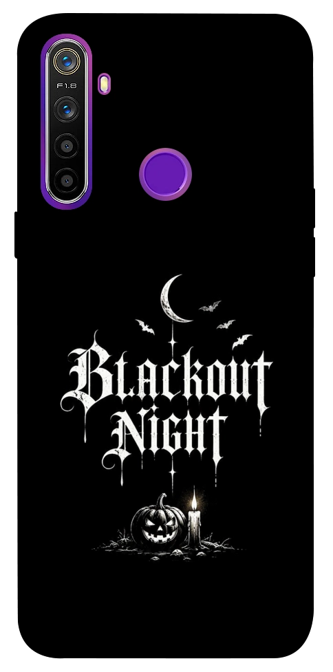 Чохол Blackout night для Realme 5