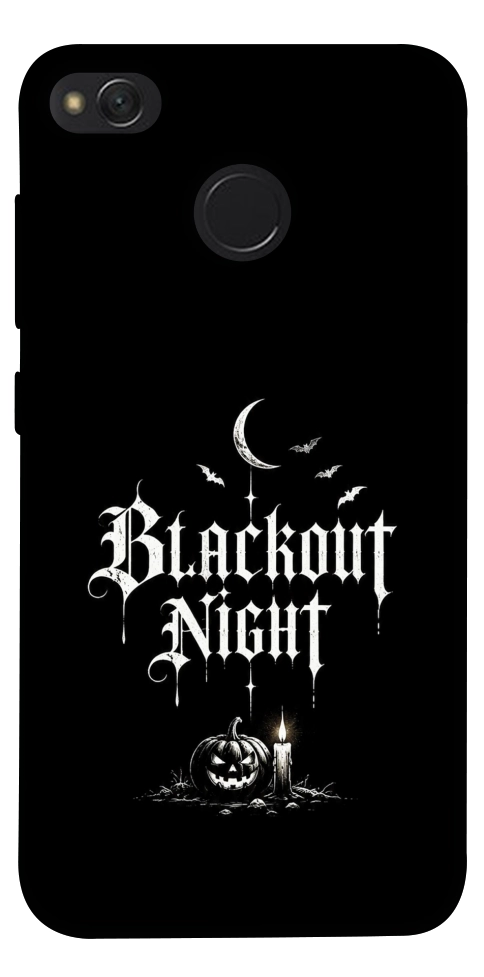 Чохол Blackout night для Xiaomi Redmi 4X