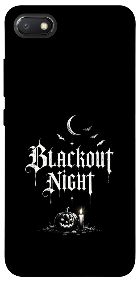 Чехол Blackout night для Xiaomi Redmi 6A