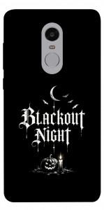Чохол Blackout night для Xiaomi Redmi Note 4 (Snapdragon)