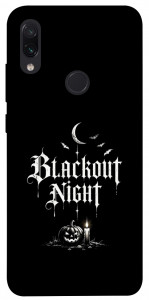 Чохол Blackout night для Xiaomi Redmi Note 7 Pro