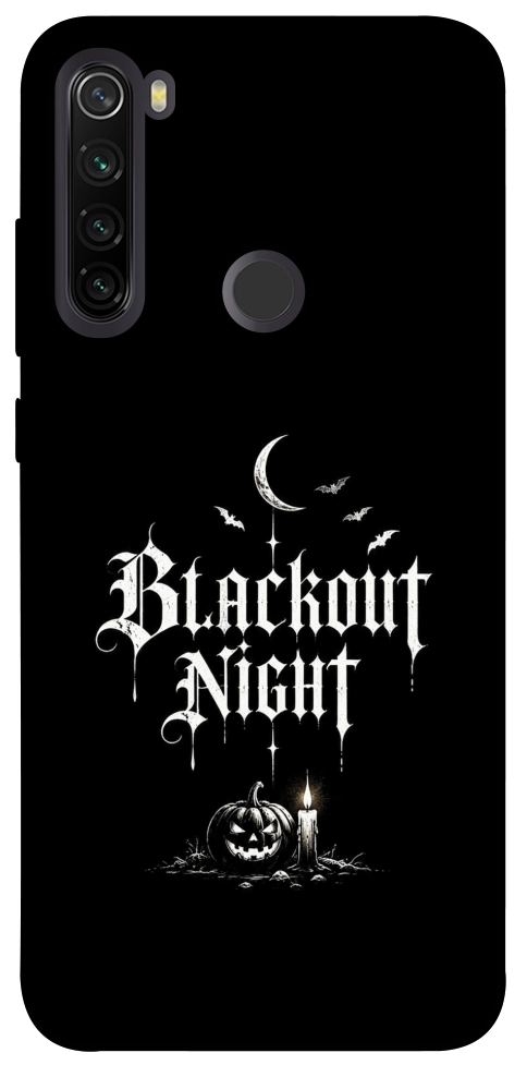 Чехол Blackout night для Xiaomi Redmi Note 8T