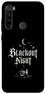 Чехол Blackout night для Xiaomi Redmi Note 8T