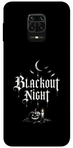 Чохол Blackout night для Xiaomi Redmi Note 9 Pro Max