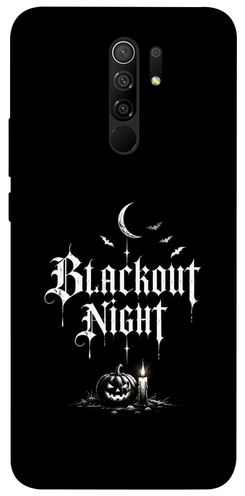 Чехол Blackout night для Xiaomi Redmi 9
