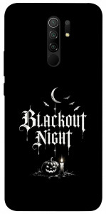 Чехол Blackout night для Xiaomi Redmi 9