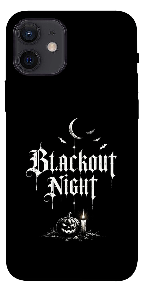 Чохол Blackout night для iPhone 12