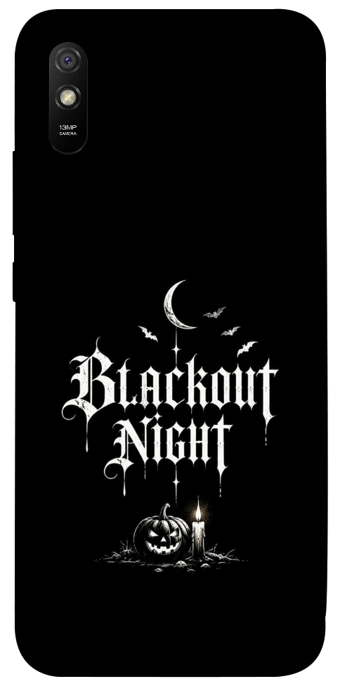 Чехол Blackout night для Xiaomi Redmi 9A