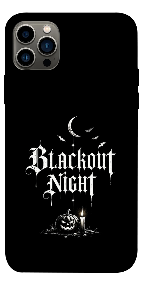 Чехол Blackout night для iPhone 12 Pro