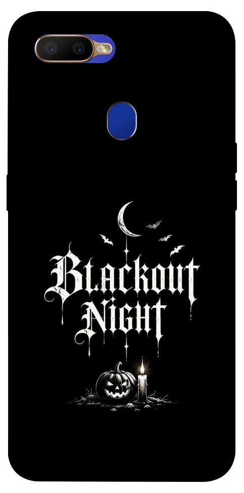Чехол Blackout night для Oppo A5s