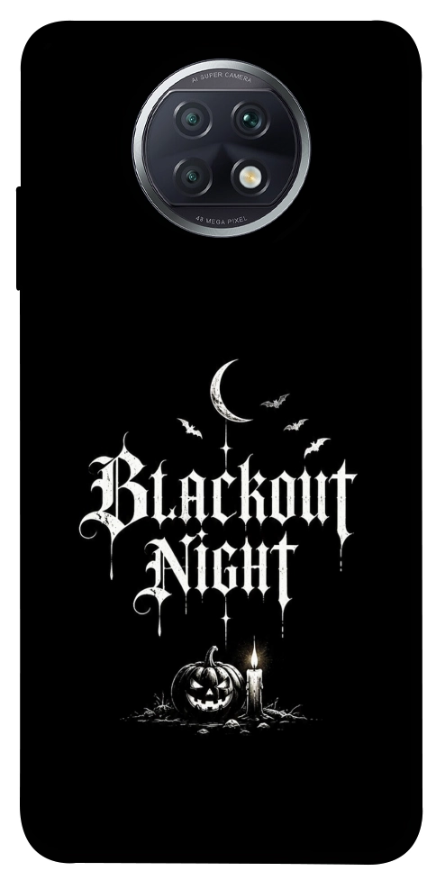 Чохол Blackout night для Xiaomi Redmi Note 9T