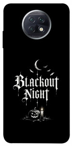 Чохол Blackout night для Xiaomi Redmi Note 9T